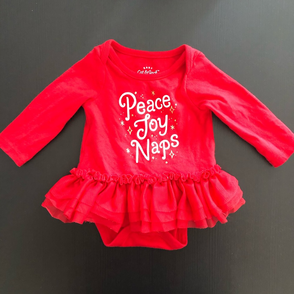 5/$25 Cat & Jack Bodysuit with Tutu Size NB